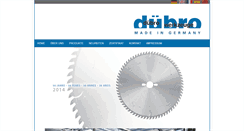 Desktop Screenshot of duebro.de
